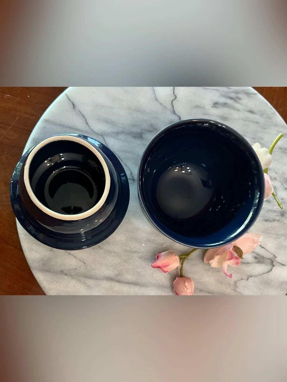Emile Henry cobalt blue emile henry